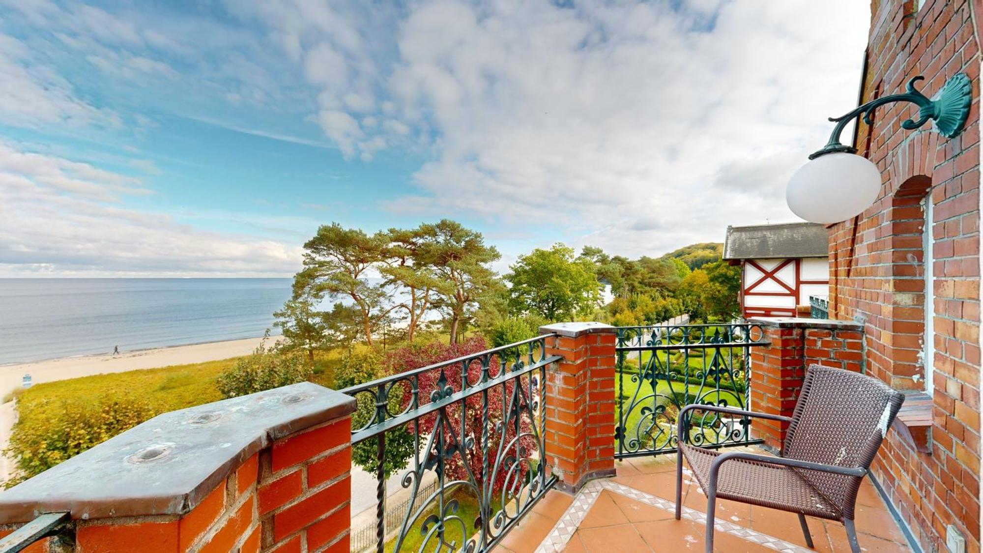 Fewo Direkt Am Strand Mit Meerblick Und Balkon,Villa Glueckspilz, บินซ์ ภายนอก รูปภาพ